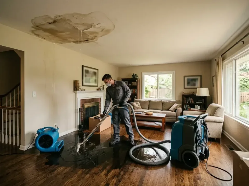 attic-pipe-burst-ceiling-drip-008 — frequently asked questions, Water Damage Restoration & Carpet Care in Baldwin, LA